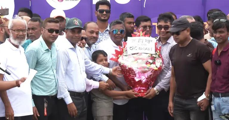 বরিশালে টেস্ট ক্রিকেটের রজতজয়ন্তী উদযাপন
